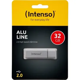 Intenso Alu Line 32 GB silber USB 2.0