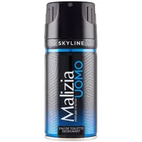Malizia Uomo Parfum d'Intesa Deodorant Spray 150 ml – Eau de Toilette für Herren, intensiver und langanhaltender Duft, Frische für den ganzen Tag (Skyline 1 Einheit)