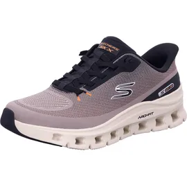 SKECHERS Glide-Step Pro Taupe Knit / Black Pu 41