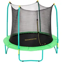 BESTWAY Trampolin Xtreme Air 244 x 220 cm inkl. Sicherheitsnetz Grün