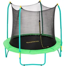 BESTWAY Trampolin Xtreme Air 244 x 220 cm inkl. Sicherheitsnetz Grün