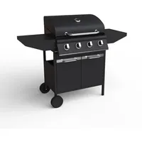 Garden Pleasure Gasgrill BBQ Grill Piezo Zündung 4 Brenner