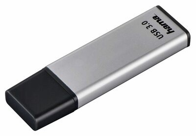 Hama USB-Stick Classic USB 3.0 90MB/s silber 256GB