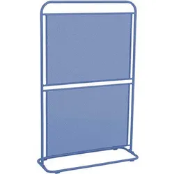 Outdoor Sichtschutz-Stellwand Divido blau 80,0 x 124,0 cm