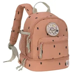 LÄSSIG Mini Backpack, Happy Prints, caramel