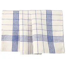 Sito Geschirrtücher `Halbleinen` , 10 Stück, blau-weiß,