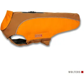 Wolters Easy Rain Hunderegenmantel braun/orange 34 cm