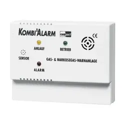 Indexa 22221 Gasmelder für Narkosegas ( KO-Gas ) Kombi-Alarm-Compact KAC1