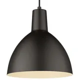 Halo Design Metropole 1-flg. 25 cm rund Schwarz/Metall