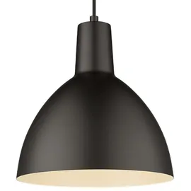 Halo Design Metropole 1-flg. 25 cm rund Schwarz/Metall