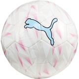 Puma FINAL Graphic ball, Unisex-Erwachsene Trainingsbälle, PUMA White-Puma Silver-Poison Pink-Bright Aqua, 4-084222