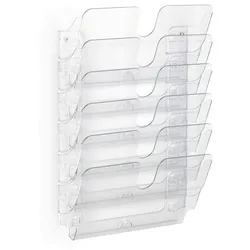 Durable Prospektspender Flexiplus 6 A4 quer, 1 Set, Art. Nr. 1700014401