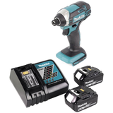 Makita DTD152RG inkl. 2 x 6,0 Ah + Ladegerät