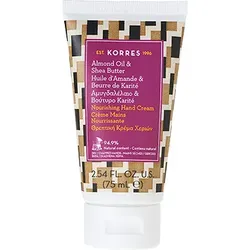 Korres ALMOND OIL & SHEA BUTTER Nährende Handcreme 75ml