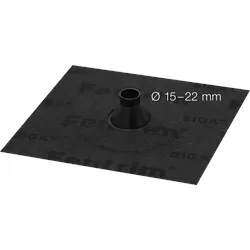 SIGA Fentrim Manschette schwarz Durchmesser 15-22mm, für Leerrohr