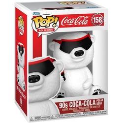 Funko Spielfigur Coca-Cola – 90s Coca-Cola Polar Bear 158 Pop!