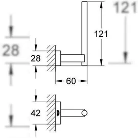 Grohe Essentials Cube chrom