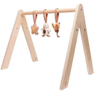 jollein Spring Garden Babygym Toys - Rosa