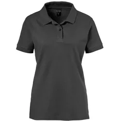 EXNER Damen Poloshirt, Polokragen, 3-Knopf, leicht tailliert