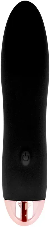 DOLCE VITA - Aufladbarer Vibrator vier Schwarz 7 Geschwindigkeiten