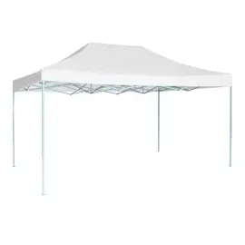 vidaXL Faltbares Partyzelt 3 x 4,5 m weiß