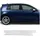 Omac Fensterleisten Zierleiste kompatibel mit VW Golf VI 2008-2012 | Auto Zubehör Fenster Leiste Fensterrahmen Edelstahl Chrom 4 teilige Grau