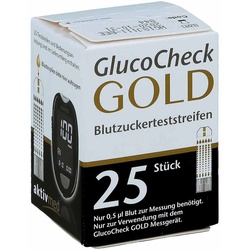 Gluco Check Gold Blutzuckerteststreifen