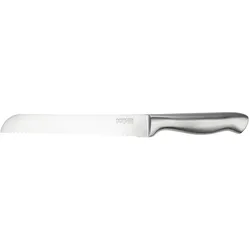 Nirosta Brotmesser aus Edelstahl 33,5 cm gesamt