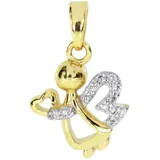 Ostsee-Schmuck Engel Gelbgold 333