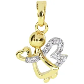 Ostsee-Schmuck Engel Gelbgold 333
