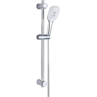 JOHO Edelstahl Duschstange 70 cm Chrom Duschbrause mit Schlauch