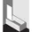 Faltwand 1-flügelig V2FW1070141UK 75 1-76 silber mattgl ESG SR Opaco