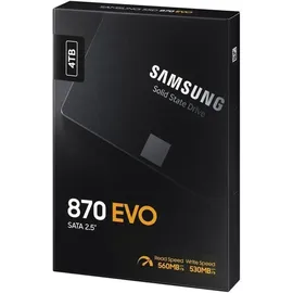 Samsung 870 EVO 4 TB 2,5" MZ-77E4T0B/EU