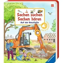 RAVENSBURGER 41693 Sachen suchen, Sachen hören: Baustelle