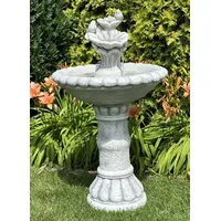 Casa Padrino Barock Springbrunnen Grau Ø 63 x H.