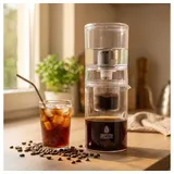 dripdrip DRIPSTER 600 ml 4 Tassen Transparent