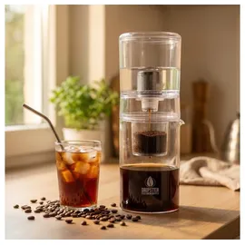 dripdrip DRIPSTER 600 ml 4 Tassen Transparent
