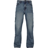 URBAN CLASSICS Flared Jeans Jeans blau,