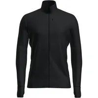 Icebreaker Merino 260 Quantum IV Reißverschlusspullover - Black - M