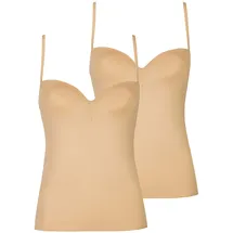 NINA VON C. BH-Hemd 2er Pack Secret Beige 75B