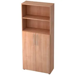 HAMMERBACHER Regalschrank 4770, V4770/N/N/BM nussbaum