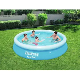 BESTWAY Fast Set Aufstellpool ⌀ 366 x 76 cm Blau