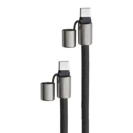 Intenso USB-C Kabel USB 2.0 USB-C® Stecker, USB-C® Stecker 1,65 m Black Handykette und Datenkabel, Ladekabel