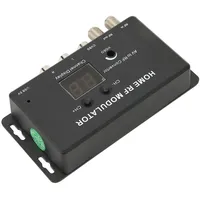 vvikizy Tv Link Modulator AV zu RF Konverter UHF Modulator Home RF Modulator RF TV Micro Modulator RF Modulator