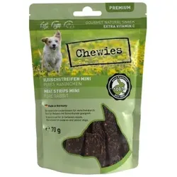 Chewies Fleischstreifen Kaninchen 70 g