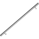 Swanew - Edelstahl Handlauf Treppengeländer Geländer und Handläufe Wandhandlauf Wand Treppe Wandhalterung Innen & Außen 120 cm
