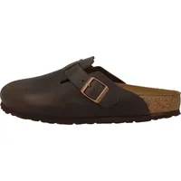 Birkenstock Boston Nubukleder geölt schmal habana 46