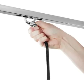 Tectake Trimmtisch, mit höhenverstellbarem Galgen und 2 Schlingen, rutschfeste und kratzfeste Gummibeschichtung, Belastbarkeit 60 kg