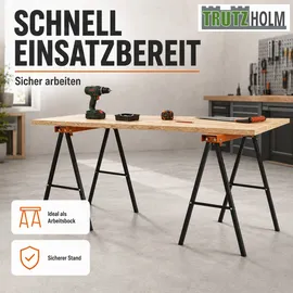 Trutzholm Gerüstbock Stahl 250 kg orange