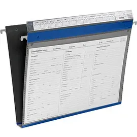 BOI Patienten-Dokumentations-Hängemappe 2-Ringe PMH2R blau Boden: 2,5 cm, 1 St.